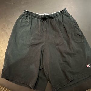Champion Authentic Sweat Short mens M Black